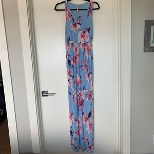 Bellamie floral maxi dress